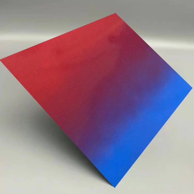 Good price 304 316L Stainless Steel Rainbow Sheets Custom Size For Stage Backdrops online