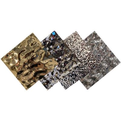 Un buen precio. Lámina de acero delgada y ligera con ondulaciones para decoración de techos, longitud personalizada en línea