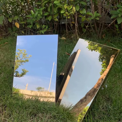 Good price Custom Sized Mirror Stainless Steel Plate Sheet Easy Clean For Interior Decoration online