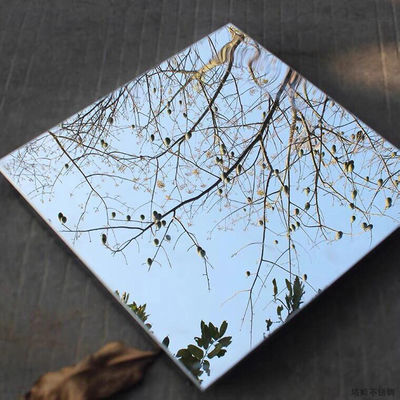 Goede prijs. Dun RVS Spiegelpaneel Lichtgewicht Buigbaar Voor DIY Decoratie en Meubelinleg online