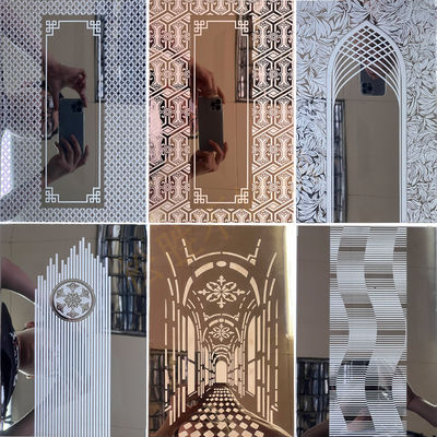 Un buon prezzo. Lastre in acciaio inossidabile incise ad alta precisione con eccezionali funzioni di decorazione superficiale in linea