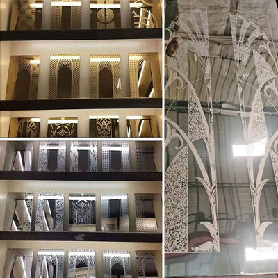 ราคาดี แผ่นสแตนเลสสตีลแบบเรียบกัดลาย ป้องกันการลื่น ขนาดที่กำหนดเอง แผ่นตกแต่งเหล็ก ออนไลน์