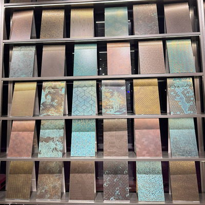 Good price Anti Corrosion Stainless Steel Etching Sheet For Garden Fountains / Building Facades online