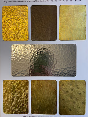 ราคาดี แผ่นสแตนเลสสตีลขัดเงาด้วยมือหลายสไตล์สำหรับธีมการตกแต่งภายในสมัยใหม่ ออนไลน์