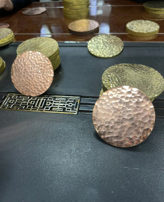 Ein guter Preis. Handgefertigte, gehämmertes Edelstahlblech 304, rostfrei für Heimdekoration Online