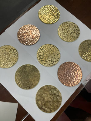 Bom preço. Chapa de aço forjado à mão personalizada com superfície polida para embutir em móveis on-line