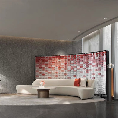 Good price Stainless Steel Metal Room Dividers Partitions Freestanding For Living Area Bedroom online