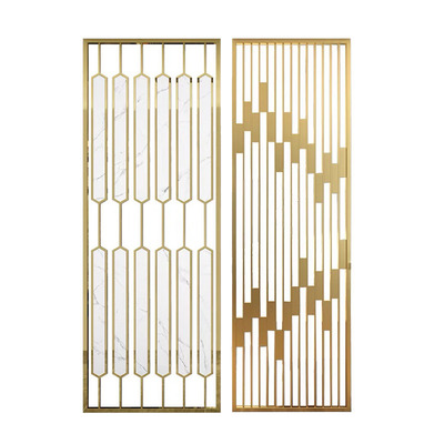Good price Freestanding Stainless Steel Screen Partition Corrosion Resistant For Commercial Residential online