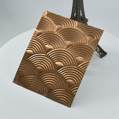 Good price Embossed Stainless Steel Sheet Wood Grain Texture For Furniture Panels Decor online